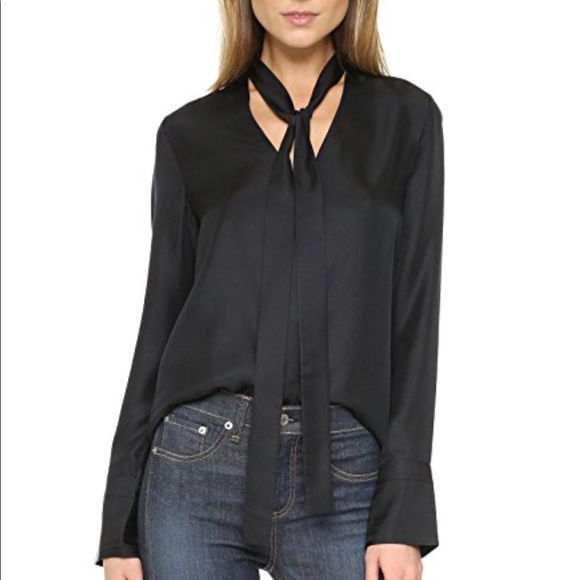 rag & bone silk blouse
